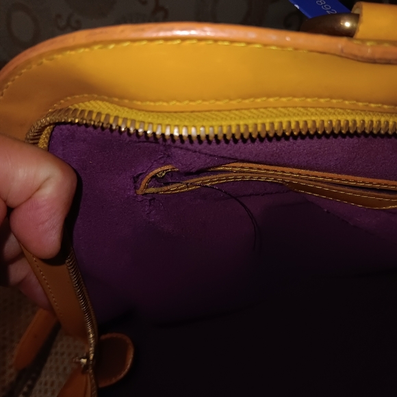 Louis Vuitton yellow epi leather backpack - Picture 8 of 8